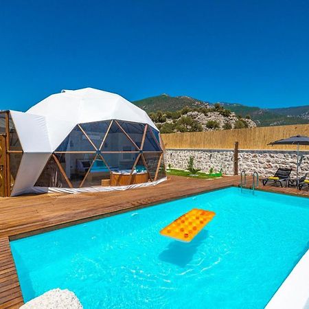 Kalkan Dome Suites & Deluxe Hotel カシュ エクステリア 写真