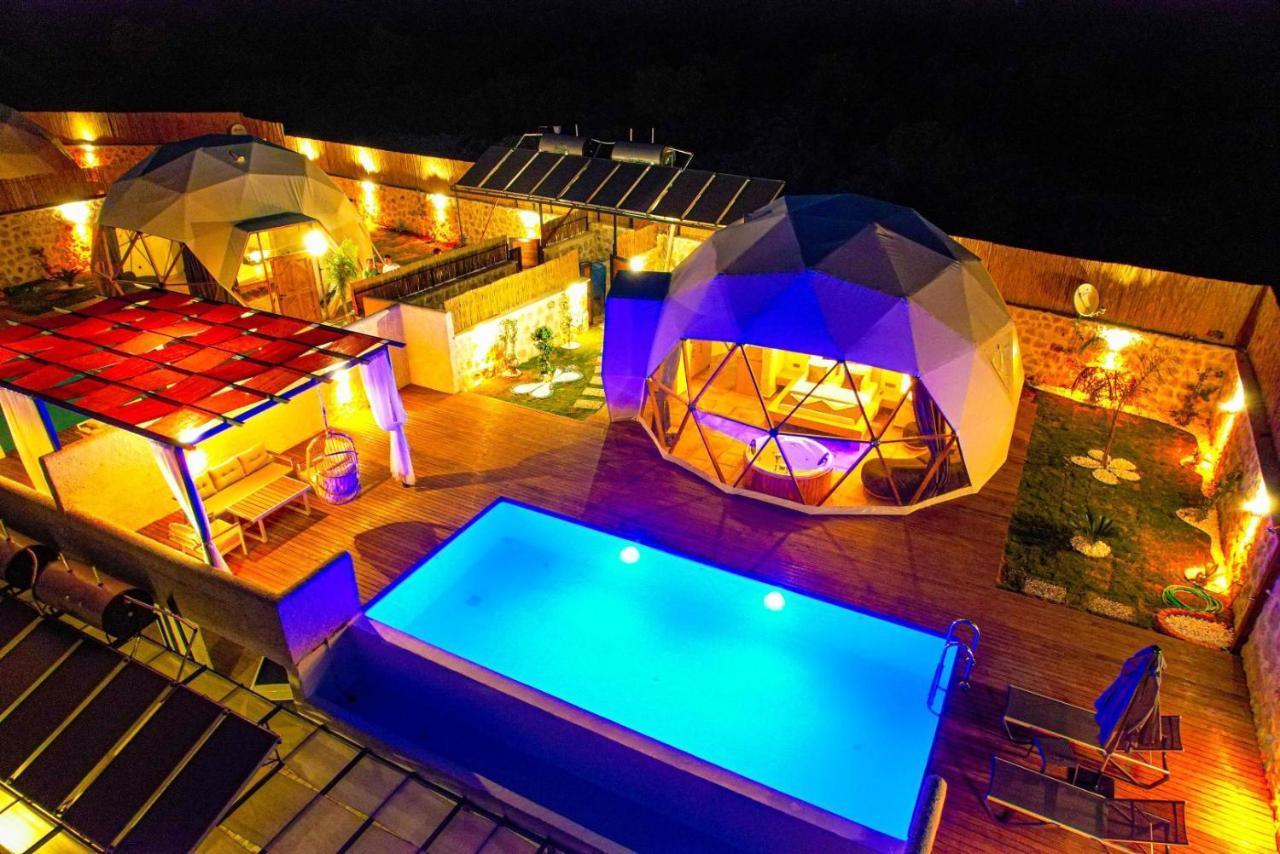 Kalkan Dome Suites & Deluxe Hotel カシュ エクステリア 写真