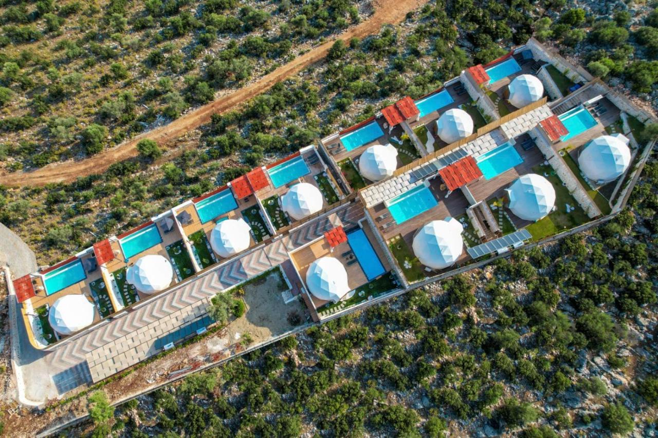 Kalkan Dome Suites & Deluxe Hotel カシュ エクステリア 写真