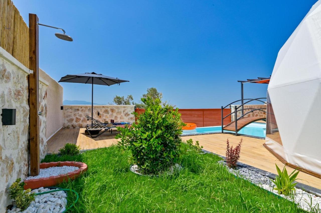 Kalkan Dome Suites & Deluxe Hotel カシュ エクステリア 写真