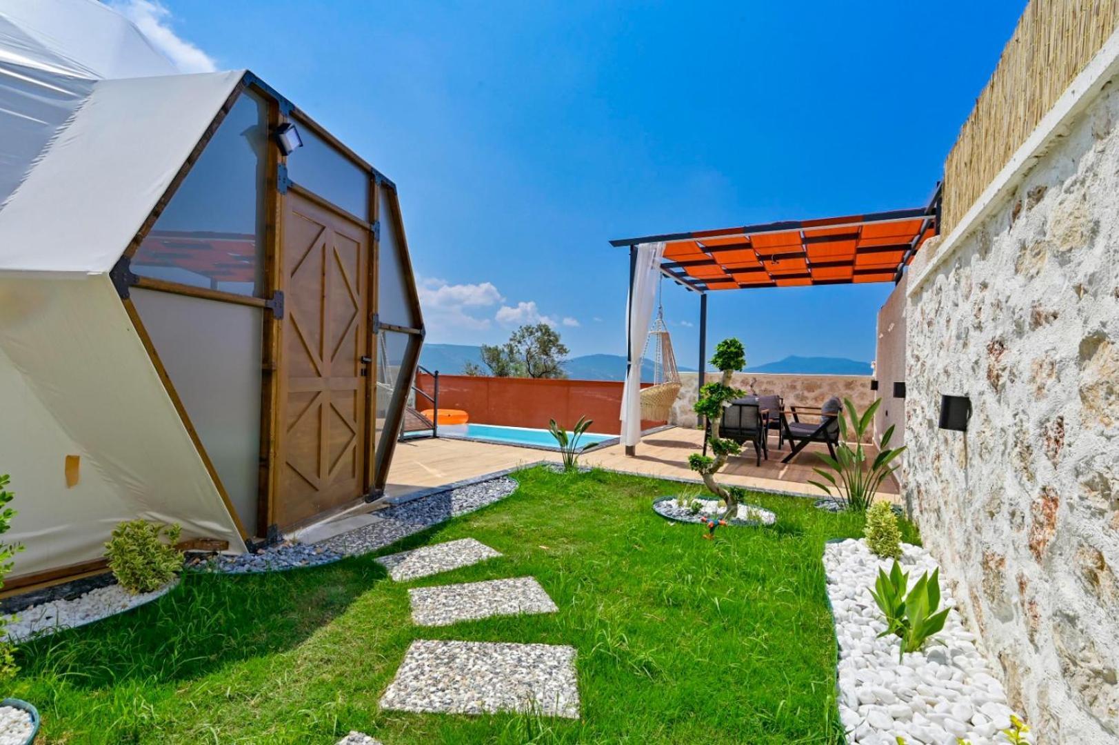Kalkan Dome Suites & Deluxe Hotel カシュ エクステリア 写真